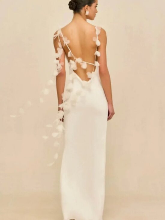 Cult Gaia Dresses & Skirts - Cult Gaia Nymeria Gown in Off White